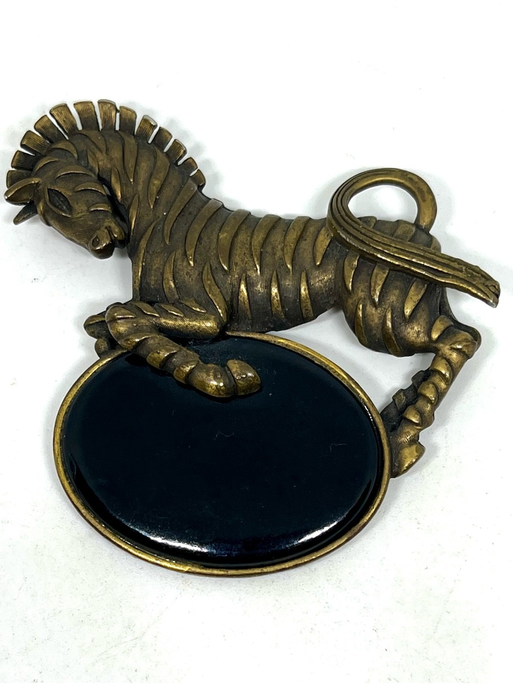 Mid-century Modernist Zebra Broich
